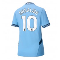 Manchester City Jack Grealish #10 Domáci Ženy futbalový dres 2024-25 Krátky Rukáv